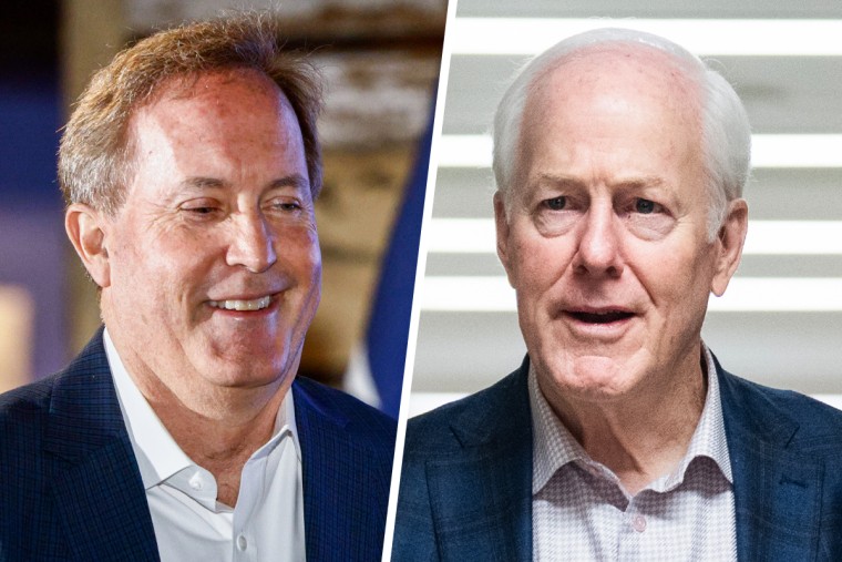 Ken Paxton and John Cornyn