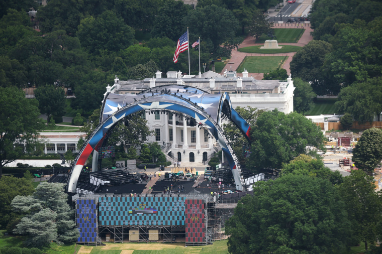 Construction Continues Around D.C. As The Nation's Capital Prepares For America's 250th Events
